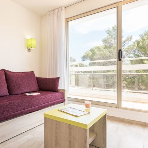APPARTEMENT 6 personen - (max 4 adults) Standard-Eco Duplex Gardenview S1YX6IS