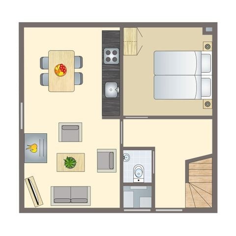 VAKANTIEHUIS 4 personen - 4L
