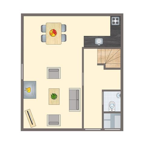 VAKANTIEHUIS 4 personen - 4U