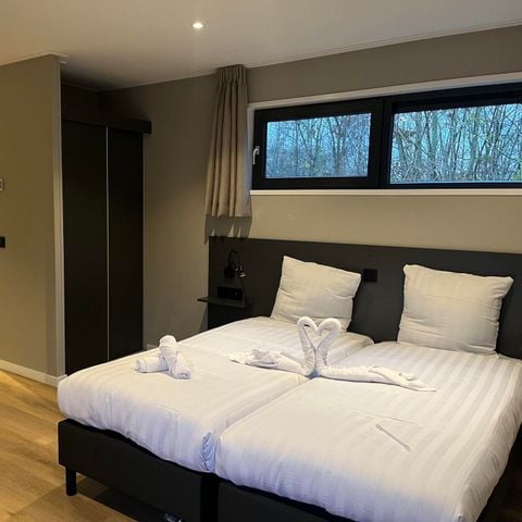 VAKANTIEHUIS 10 personen - L-cube geschakeld sauna 10