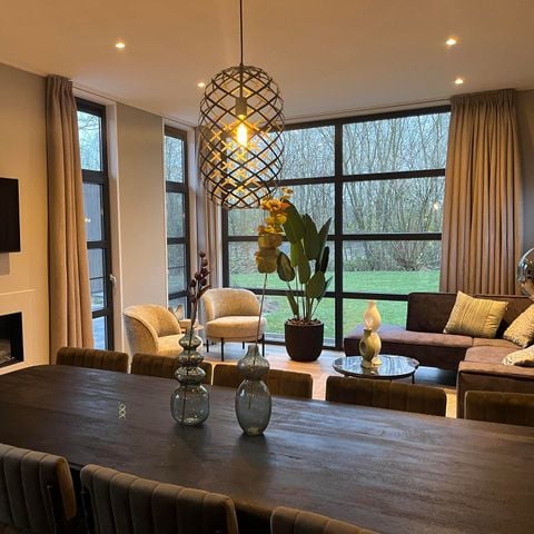 VAKANTIEHUIS 10 personen - L-cube geschakeld sauna 10 VAKANTIEHUIS 10 personen - L-cube geschakeld sauna 10