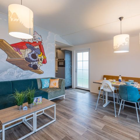 LANDHUIS 5 personen - Cottage Woezel & Pip + babybed
