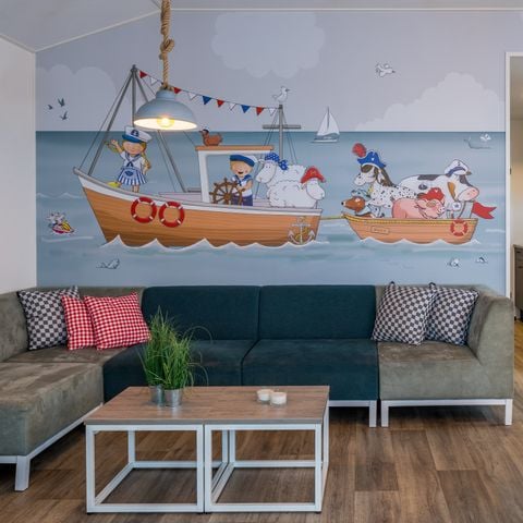 Bungalow 6 personen - Fien & Teun Schippershuisje incl. babybed