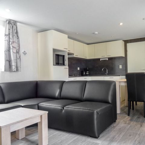 Stacaravan 6 personen - stacaravan/chalet Duinlodge