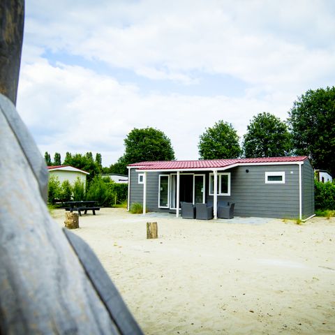 Stacaravan 6 personen - stacaravan/chalet Duinlodge