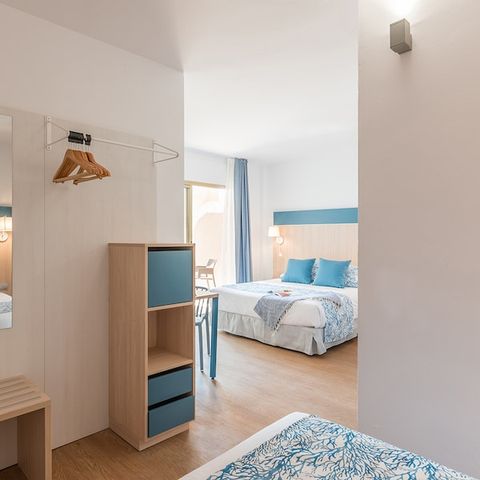 Slaapkamer 3 personen - Hotelkamer Standard C3