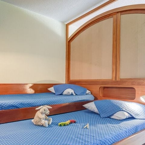 Studio 4 personen - 1 slaapgedeelte - Zicht op de haven