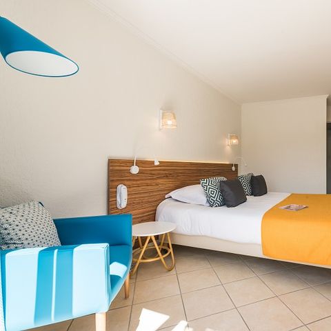 Slaapkamer 2 personen - Hotelkamer - Double - Terrace or balcony