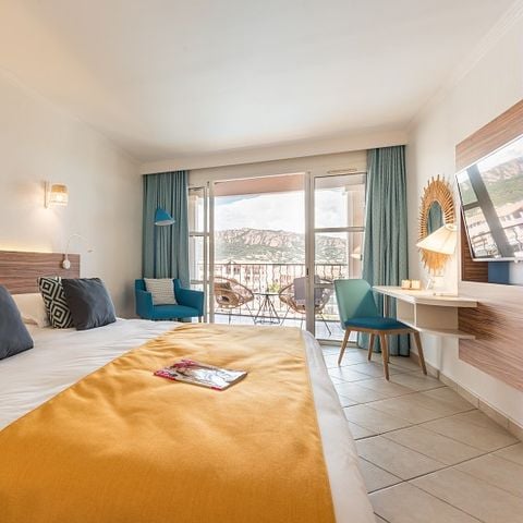 Slaapkamer 2 personen - Hotelkamer - Double - Terrace or balcony - Sea view