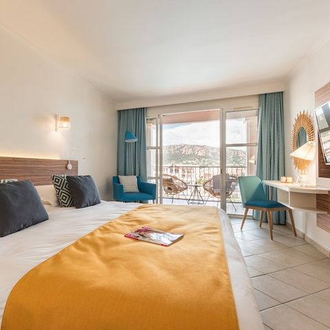 Slaapkamer 2 personen - Hotelkamer - Double - Terrace or balcony - Sea view