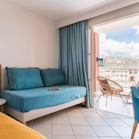 Slaapkamer 3 personen - Hotelkamer - Triple - Terrace or balcony