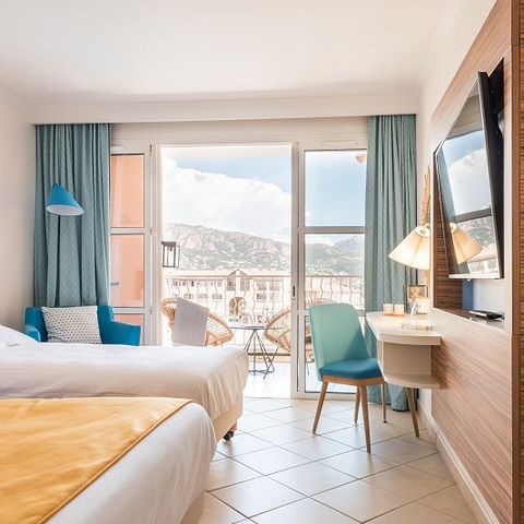 Slaapkamer 3 personen - Hotelkamer - Triple - Terrace or balcony - Sea view