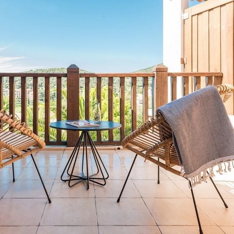 Hotelkamer 4 personen - Quadruple - 1 sleeping - Alcove - Terrace or balcony
