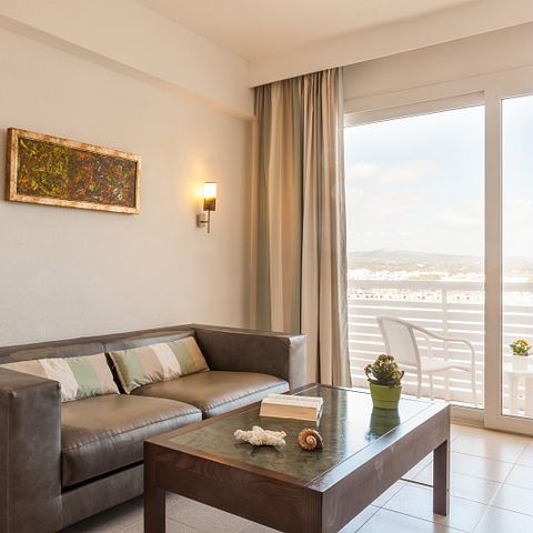 Slaapkamer 2 personen - Hotelkamer Suite C2S