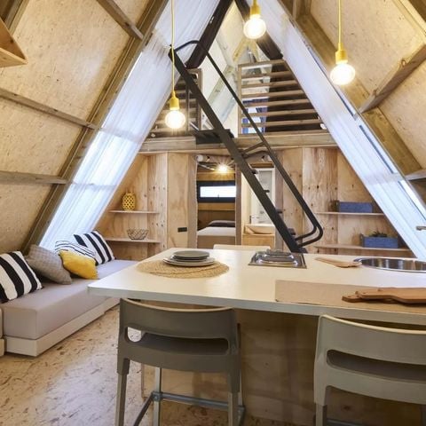 Lodge 4 personen - Lodge Luxury Hottub Cabin