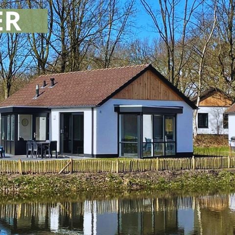 Bungalow 4 personen - WINTER Panoramasnip Visvijver