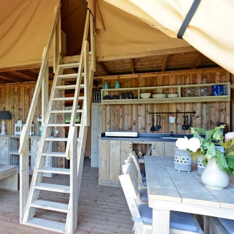 Safaritent 6 personen - Spotty Lodge Family (max. 4 volwassenen)