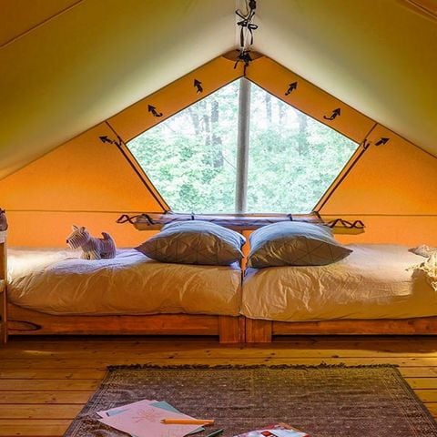 Safaritent 6 personen - Spotty Lodge Family (max. 4 volwassenen)