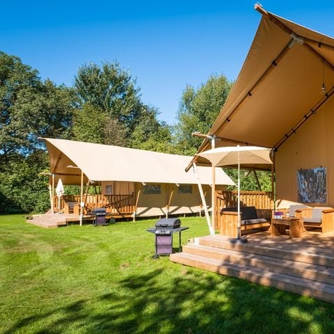 Safaritent 6 personen - Spotty Lodge Family (max. 4 volwassenen)