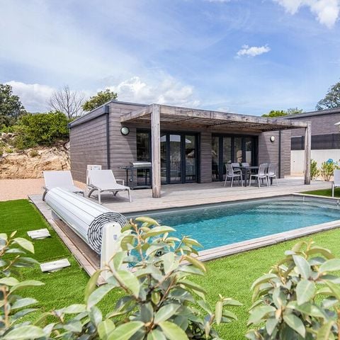 Vakantiehuis 6 personen - - 3 bedrooms - Air conditioned - 7m private swimming pool - Garden
