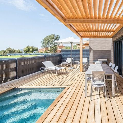 Vakantiehuis 8 personen - - 4 bedrooms - Air conditioned - 4m private swimming pool - Terrace