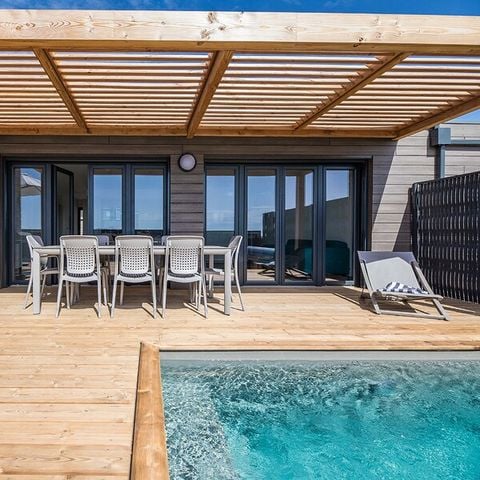 Vakantiehuis 8 personen - - 4 bedrooms - Air conditioned - 4m private swimming pool - Terrace