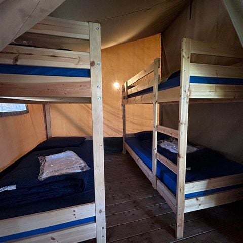 Tent 6 personen - tent Bergerven Lodge