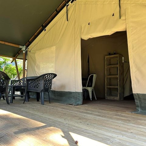 Tent 6 personen - tent Bergerven Lodge