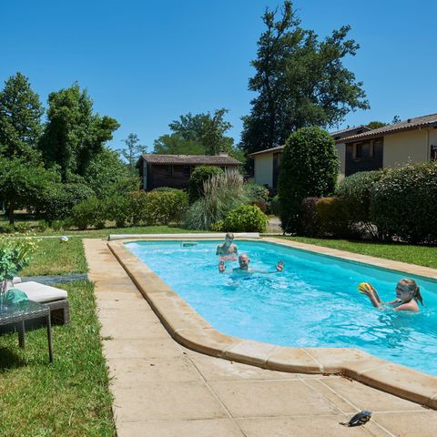 Bungalow 8 personen - Margaux Deluxe + Zwembad