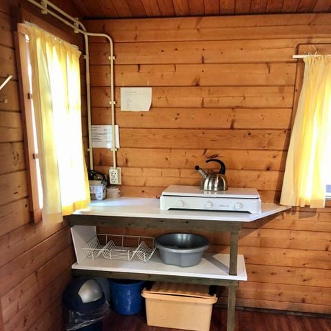 Accommodatie 4 personen - Trekkershut