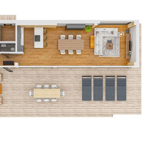 Villa 4 personen - Bos Villa BV4