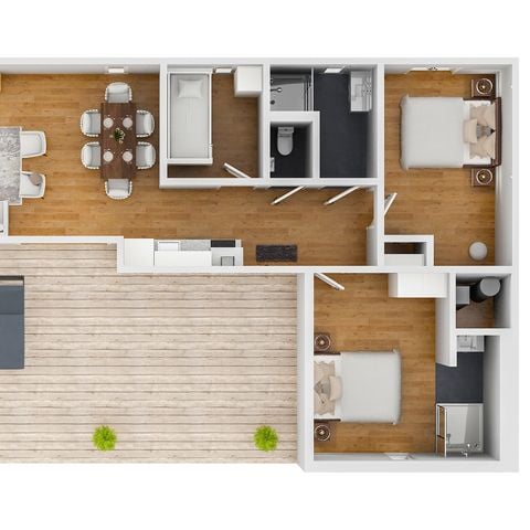 Villa 6 personen - Bos Cottage BOC6C