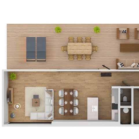 Villa 6 personen - Bos Villa BV6