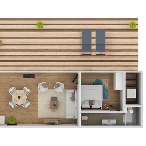 Villa 5 personen - Bos Cube BC5