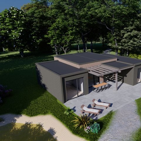 Lodge 8 personen - Bos Lodge