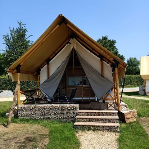 Glampingtent 6 personen - Papillio 4+2
