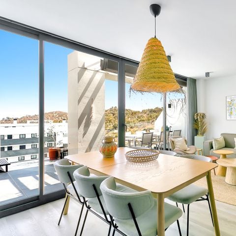 APPARTEMENT 6 personen - Penthouse zwembadzijde
