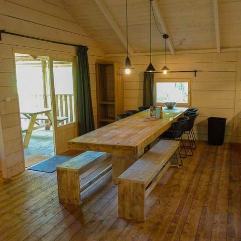 Groepsaccommodatie 10 personen - Glamping Family Lodge