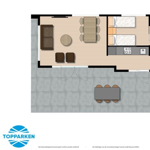 Bungalow 4 personen - Silva