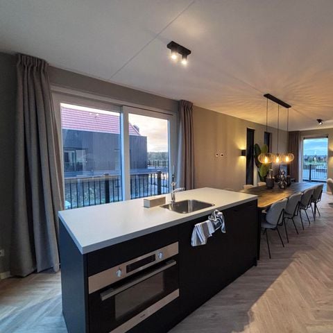 Groepsappartement 8 personen - IJsselblick Sauna 8