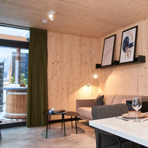 LANDHUIS 4 personen - Wellness cottage met bubbelbad