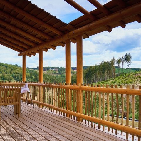 UNIEKE ACCOMMODATIE 4 personen - Luxe boomhut met glijbaan