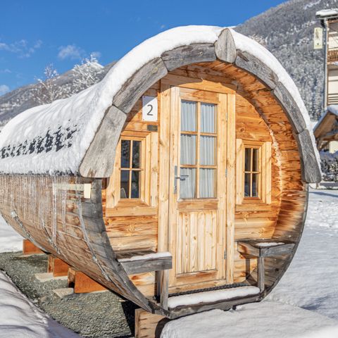 Accommodatie 3 personen - Trekkershut 2+1