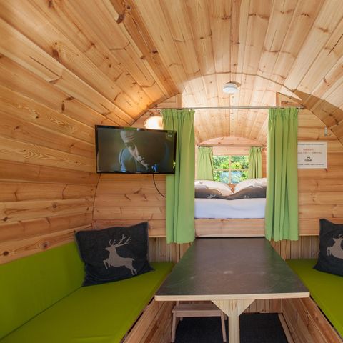 Accommodatie 3 personen - Trekkershut 2+1