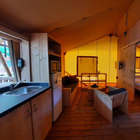 Groepsaccommodatie 16 personen - Lodgetent Community