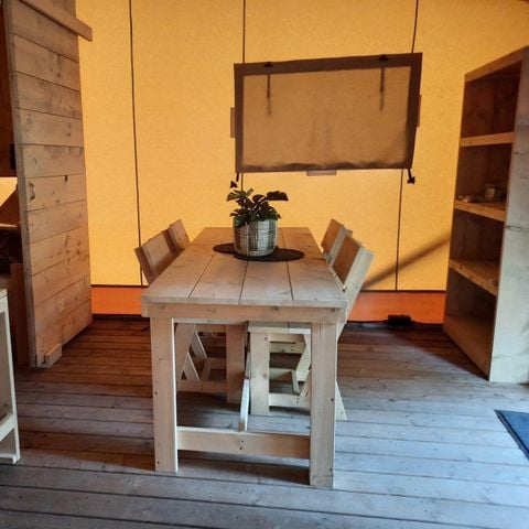 Groepsaccommodatie 16 personen - Lodgetent Community