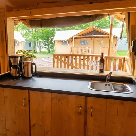 Groepsaccommodatie 16 personen - Lodgetent Community
