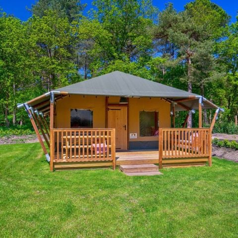 Safaritent 6 personen - incl. sanitair