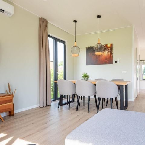 Lodge 6 personen - Waterlodge 6 Deluxe met sauna en hottub