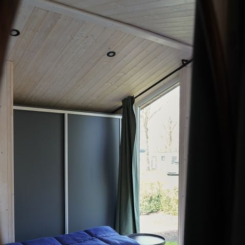 Lodge 4 personen - Aekinger omheinde tuin en Hottub Huisdiervrij